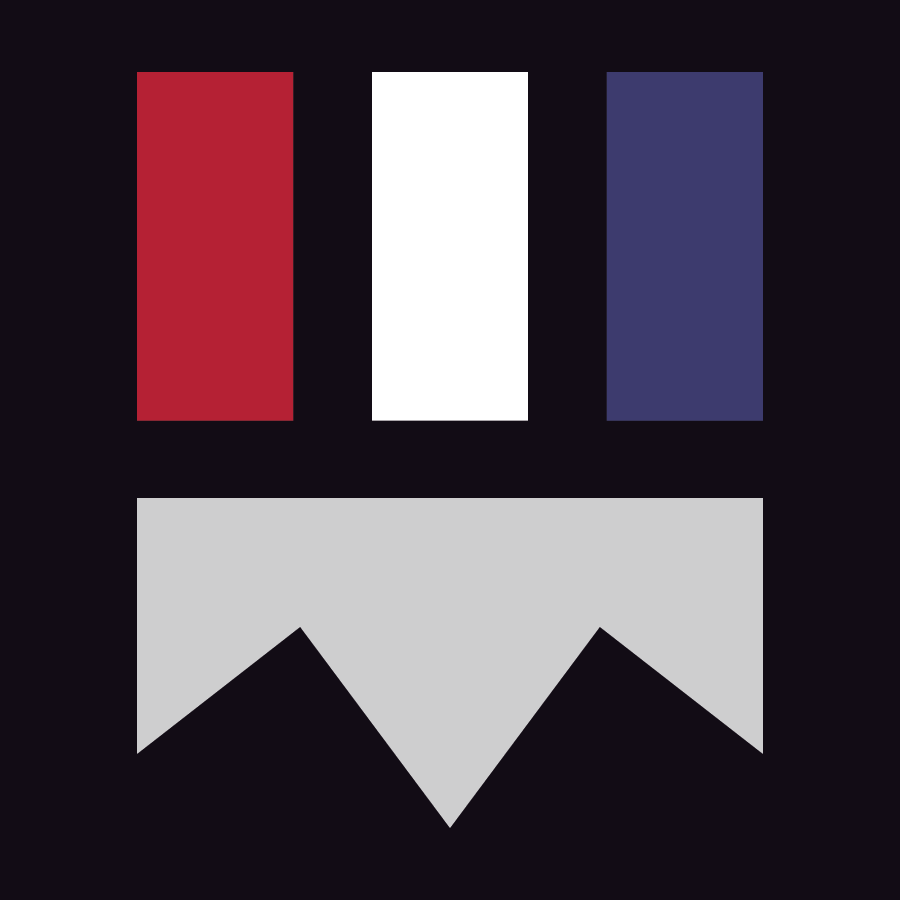 3 Branches Democracy Vinyl Sticker